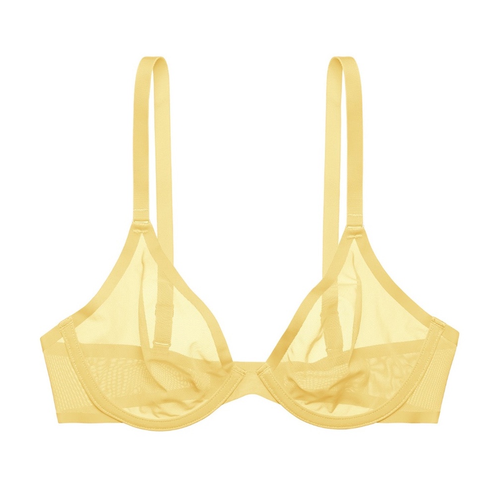 NWT CUUP Bra – The Plunge Mesh | 42D | Honey